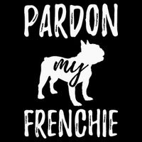 Pardon My Frenchie French Bulldog Owner Frenchie Gift Visor