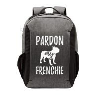 Pardon My Frenchie French Bulldog Owner Frenchie Gift Vector Backpack
