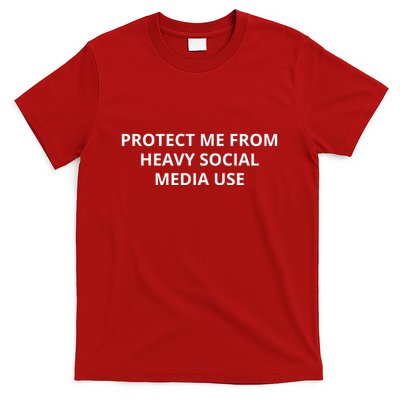 Protect Me From Heavy Social Media Use T-Shirt