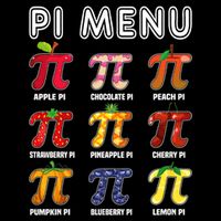 Pi Menu: Funny 3.14 Math Pies & Symbols for Students' Fun! 7-Panel Snapback Hat