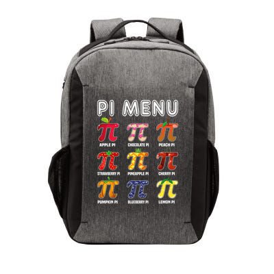 Pi Menu: Funny 3.14 Math Pies & Symbols for Students' Fun! Vector Backpack