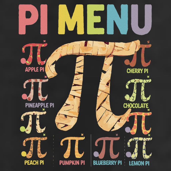 Pie Menu Funny Pi Day Pi 3 Trucker Hat
