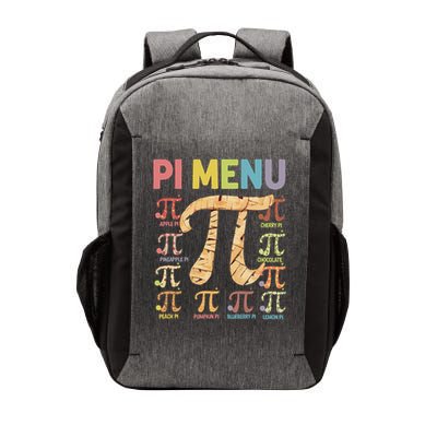Pie Menu Funny Pi Day Pi 3 Vector Backpack
