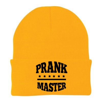 Prank Master Funny 1st April Jokes Cool April Fools Day Great Gift Knit Cap Winter Beanie