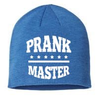 Prank Master Funny 1st April Jokes Cool April Fools Day Great Gift Sustainable Beanie