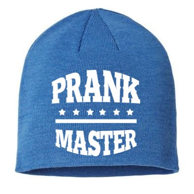 Prank Master Funny 1st April Jokes Cool April Fools Day Great Gift Sustainable Beanie