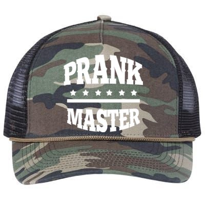 Prank Master Funny 1st April Jokes Cool April Fools Day Great Gift Retro Rope Trucker Hat Cap