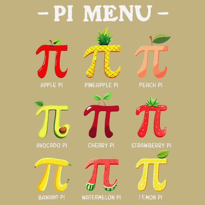 Pie Menu Funny Pi Day Pi 3 Mousepad