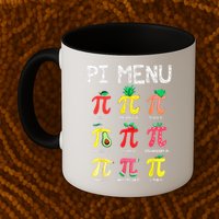 Pie Menu Funny Pi Day Pi 3 Coffee Mug