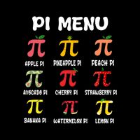 Pie Menu Funny Pi Day Pi 314 Math Teacher Mousepad