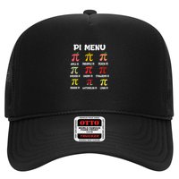 Pie Menu Funny Pi Day Pi 314 Math Teacher Trucker Hat