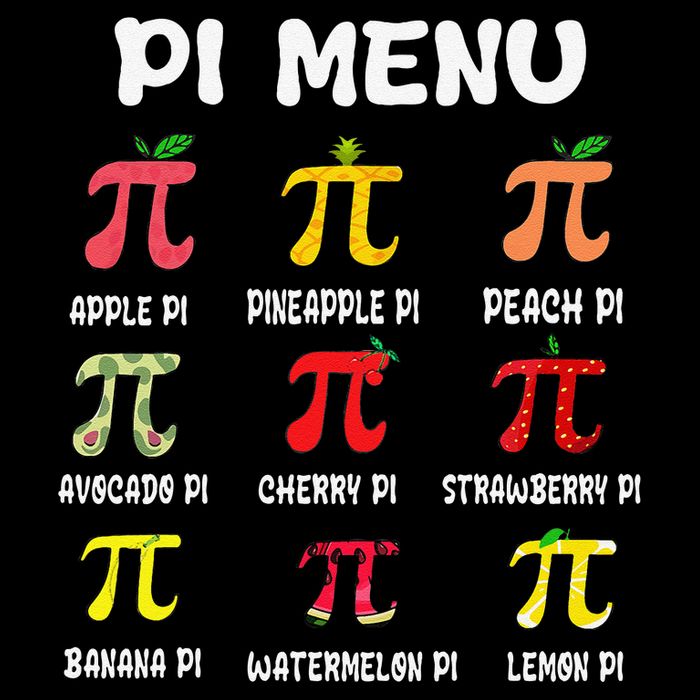 Pie Menu Funny Pi Day Pi 3 16 in Basic Backpack