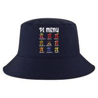 Pi Menu Funny Pi 3.14 Math Teacher Pie Menu Mathematics Cool Comfort Performance Bucket Hat