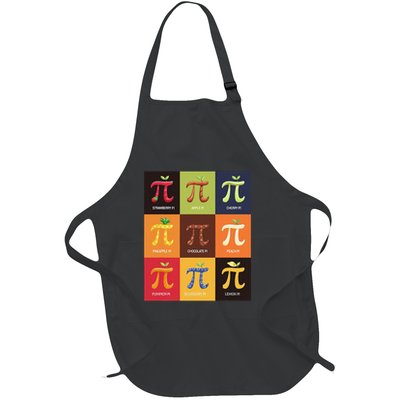 Pie Menu Funny 3 Full-Length Apron With Pockets
