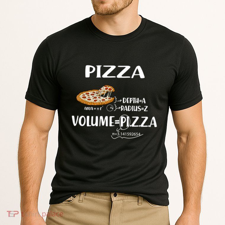 Pizza Math Formulas Math Teacher National Pizza Day Tri Gift Performance Shirt