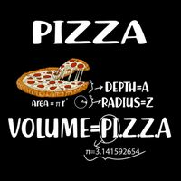 Pizza Math Formulas Math Teacher National Pizza Day Tri Gift Backpack