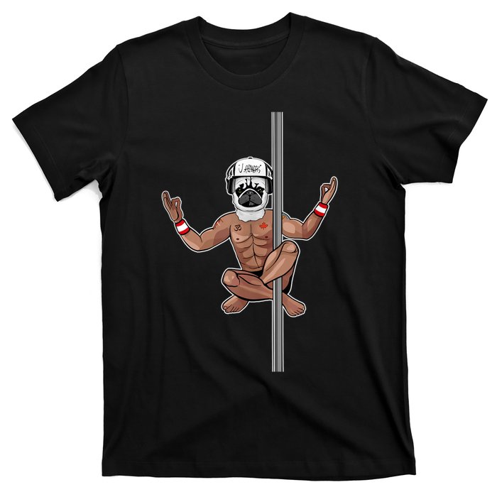 Pug Man Fitness Justin Ashar Snapback T-Shirt