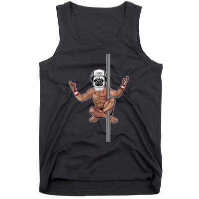 Pug Man Fitness Justin Ashar Snapback Tank Top