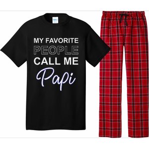 Papi Mexican Father Day Apparel Latino Padre Spanish Dad Gift Pajama Set