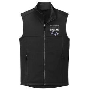 Papi Mexican Father Day Apparel Latino Padre Spanish Dad Gift Collective Smooth Fleece Vest