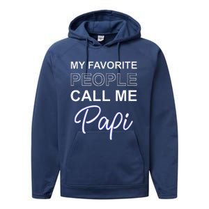 Papi Mexican Father Day Apparel Latino Padre Spanish Dad Gift Performance Fleece Hoodie