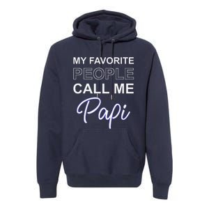 Papi Mexican Father Day Apparel Latino Padre Spanish Dad Gift Premium Hoodie