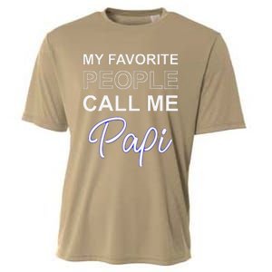 Papi Mexican Father Day Apparel Latino Padre Spanish Dad Gift Cooling Performance Crew T-Shirt