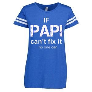 Papi Mexican Father Day Apparel Latino Padre Spanish Dad Enza Ladies Jersey Football T-Shirt