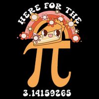 Pie Menu Funny Pi Day Pi 3 Full-Length Apron With Pockets