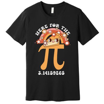 Pie Menu Funny Pi Day Pi 3 Premium T-Shirt