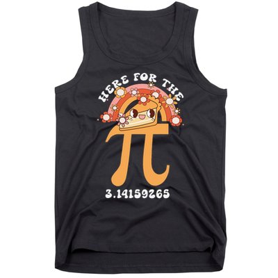 Pie Menu Funny Pi Day Pi 3 Tank Top