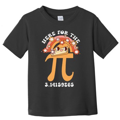 Pie Menu Funny Pi Day Pi 3 Toddler T-Shirt