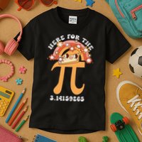 Pie Menu Funny Pi Day Pi 3 Kids T-Shirt