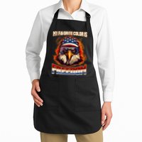 Patriotic My Favorite Color Is Freedom American Eagle Apron