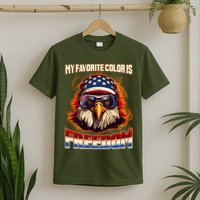 Patriotic My Favorite Color Is Freedom American Eagle T-Shirt