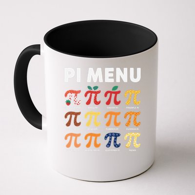 Pie Menu Funny Pi Day Pi 3 Coffee Mug