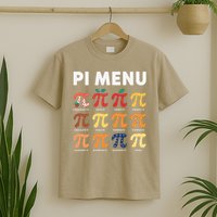 Pie Menu Funny Pi Day Pi 3 T-Shirt