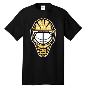 Penguins Marcandré Fleury Number 29 Flower Mask Tall T-Shirt