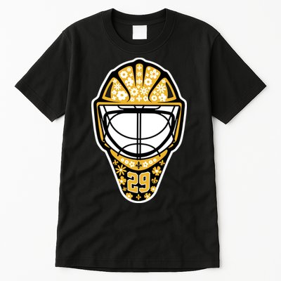 Penguins Marcandré Fleury Number 29 Flower Mask Tall T-Shirt