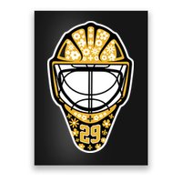 Penguins Marcandré Fleury Number 29 Flower Mask Poster