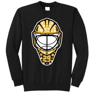 Penguins Marcandré Fleury Number 29 Flower Mask Tall Sweatshirt