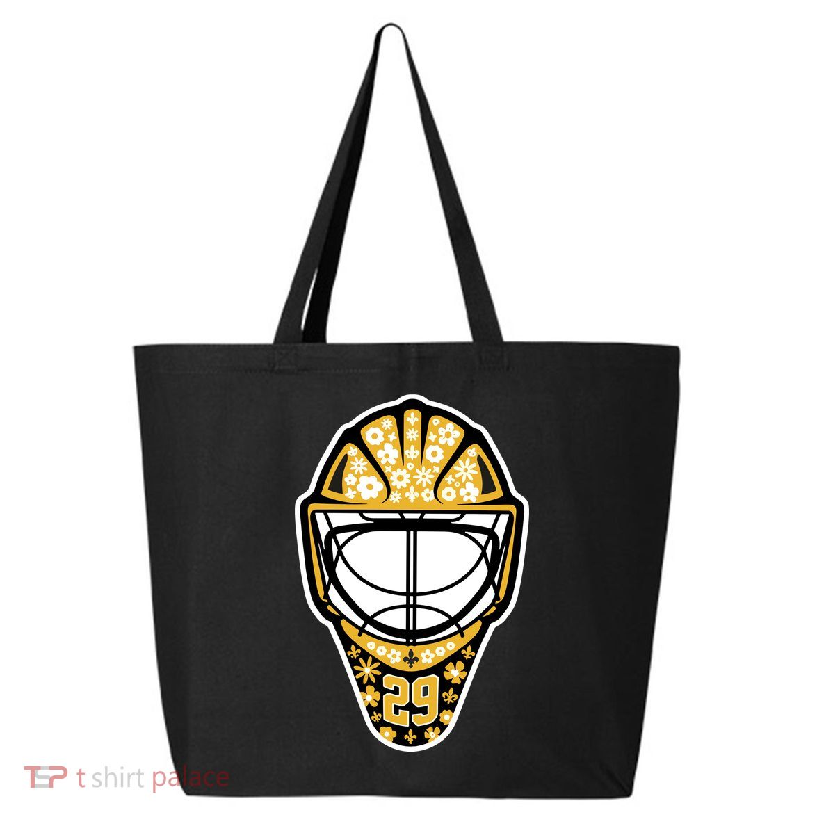 Penguins Marcandré Fleury Number 29 Flower Mask 25L Jumbo Tote