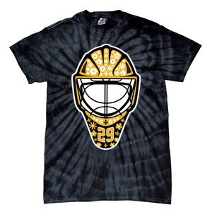 Penguins Marcandré Fleury Number 29 Flower Mask Tie-Dye T-Shirt