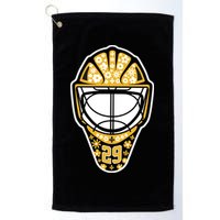 Penguins Marcandré Fleury Number 29 Flower Mask Golf Towel