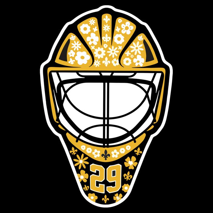 Penguins Marcandré Fleury Number 29 Flower Mask Visor