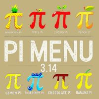 Pie Menu Funny Pi Day Pi 3 Mousepad