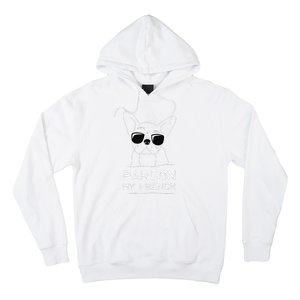 Pardon My French Frenchie Bulldog Hoodie