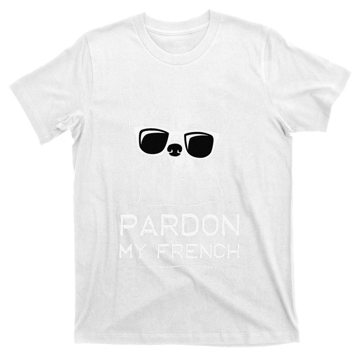 Pardon My French Frenchie Bulldog T-Shirt