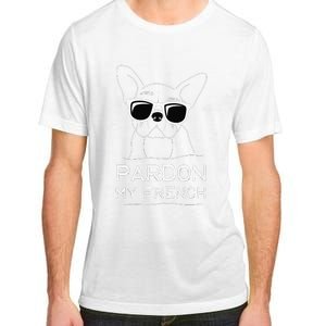 Pardon My French Frenchie Bulldog Adult ChromaSoft Performance T-Shirt