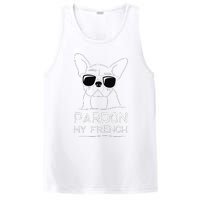 Pardon My French Frenchie Bulldog PosiCharge Competitor Tank